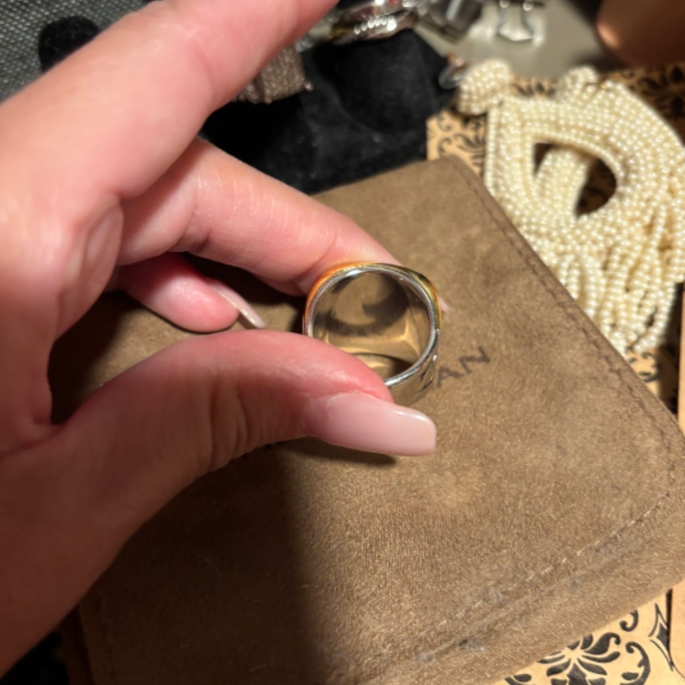 New silver gold ring - Picture 5 of 9